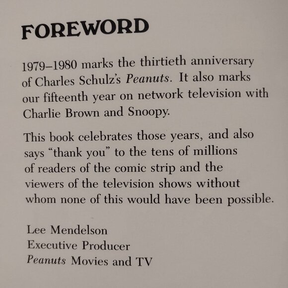 Vintage 1979-80 Happy Birthday Charley Brown Hardcover Book - Picture 6 of 10